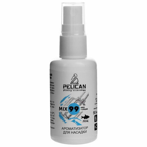 фото Дип-спрей pelican mix 99, лещ, орех + специи, 50 мл pelican fishing technology