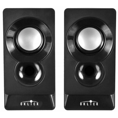 Колонки Oklick OK-165 20 черный 6Вт 473200₽