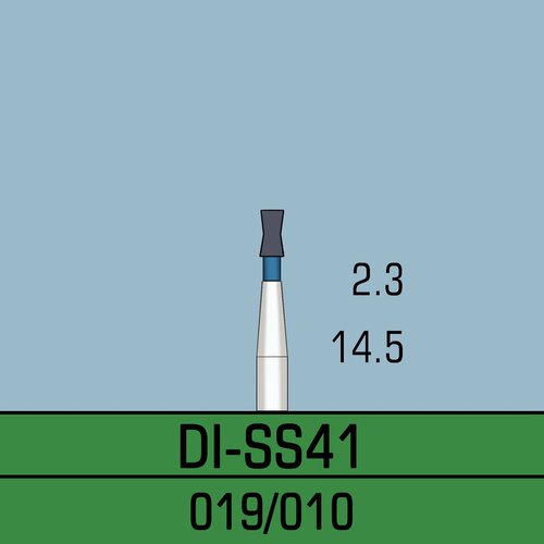 Стоматологические боры, DI-SS41, алмазные, для турбины, 10шт. в упаковке