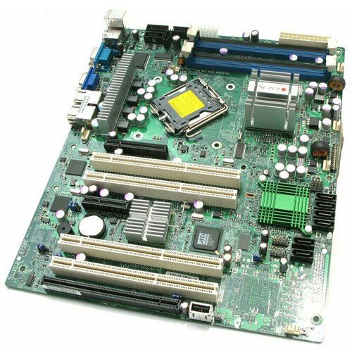 supermicro модуль памяти mem dr432l cv03 er32 Материнская плата SuperMicro X7SBE + RAM 2Gb + CPU E8400 LGA775