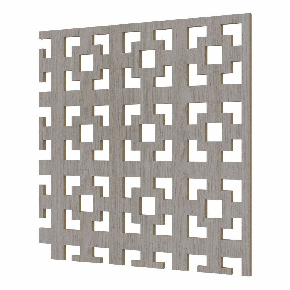 фото Перфорированная Панель Cosca Дамаско ХДФ Дуб Серый В2070хШ930 мм / Коска.