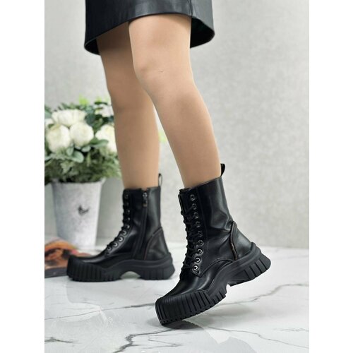 фото Ботинки , размер 39, черный китай