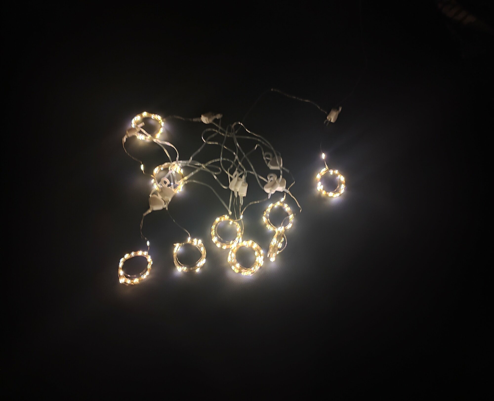 Светодиодная LED гирлянда штора 3х2 (200 ламп LED) занавес с пультом (ДУ)управления цвет теплый белый — фото 1