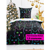 Комплект постельного белья Павлина FreeDom 1,5-спальный, бязь, Коты Контур - изображение