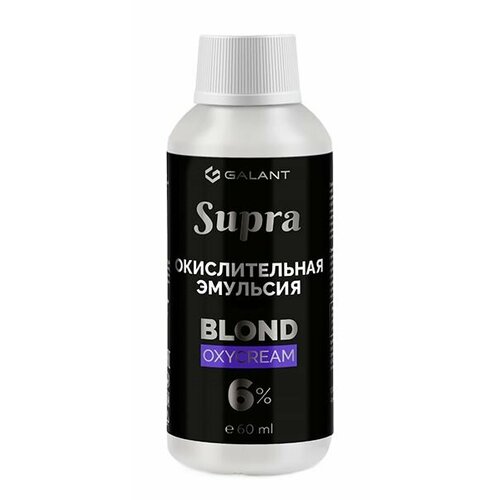 Galant Cosmetic Окислительная эмульсия для волос Supra, 6%, 60 мл galant cosmetic окислительная эмульсия для волос supra 9% 60 мл