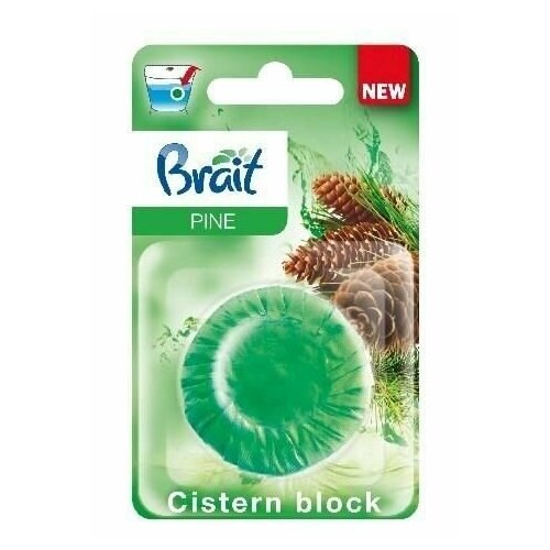 Brait Таблетка для сливного бачка Wс, Pine, 50 гр