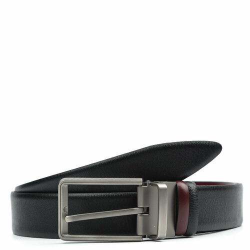 фото Ремень fabretti, размер 125, черный