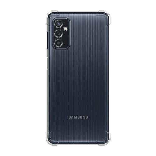 Противоударный силиконовый чехол на Samsung Galaxy M52 / Самсунг Галакси M52, прозрачный противоударный силиконовый чехол на samsung galaxy m52 самсунг галакси m52 с рисунком панда на бамбуке