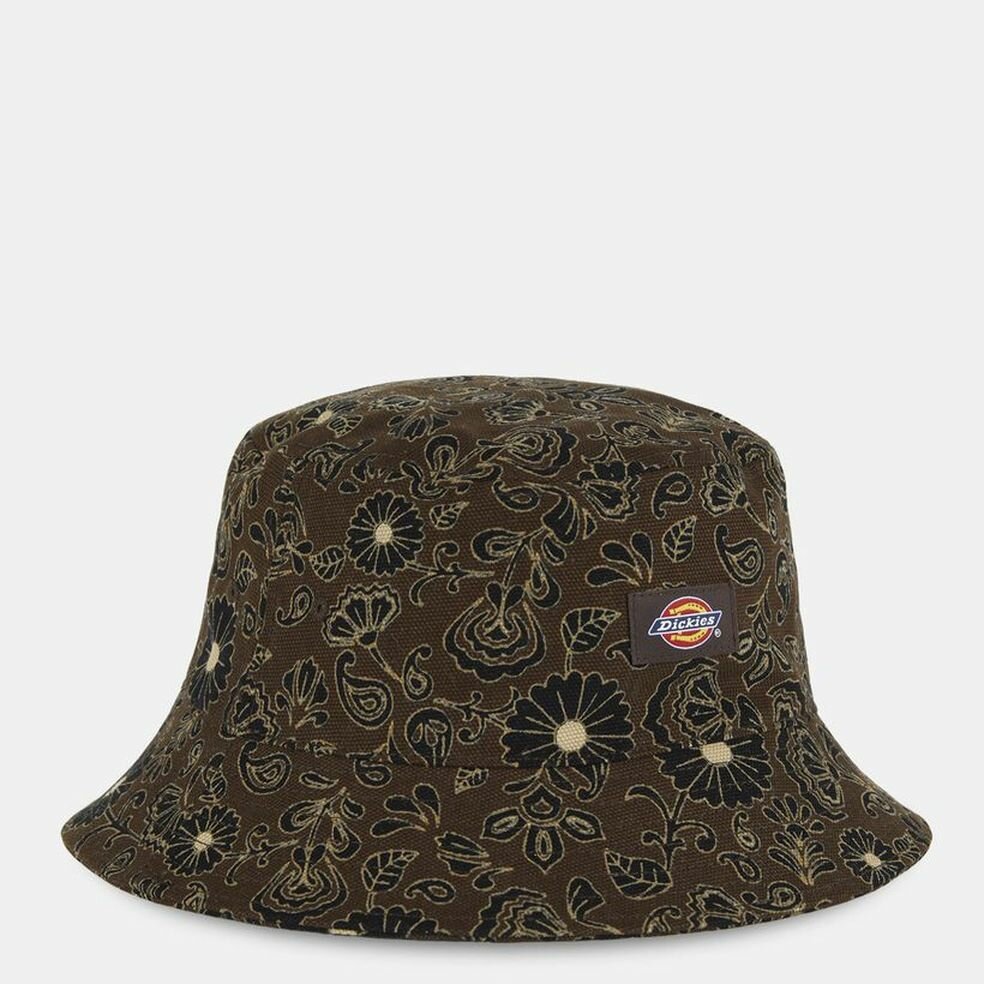 Панама Dickies Ellis Bucket Hat Floral Aop Dark