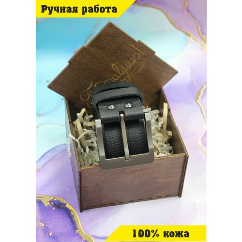 фото Ремень , размер 149, черный нет бренда