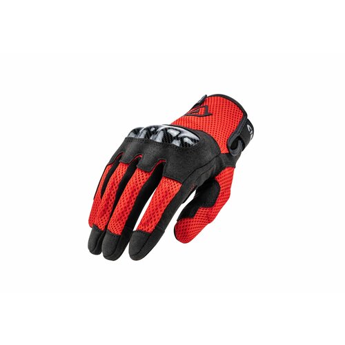 фото Мотоперчатки мужские летние acerbis ce ramsey my vented red, m