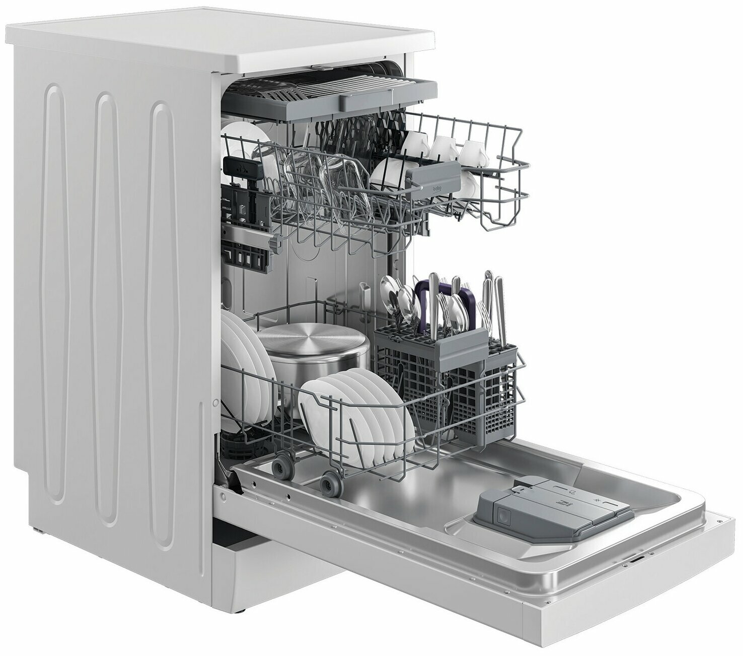 Посудомоечная машина Beko BDFS15020, серый - фотография № 12
