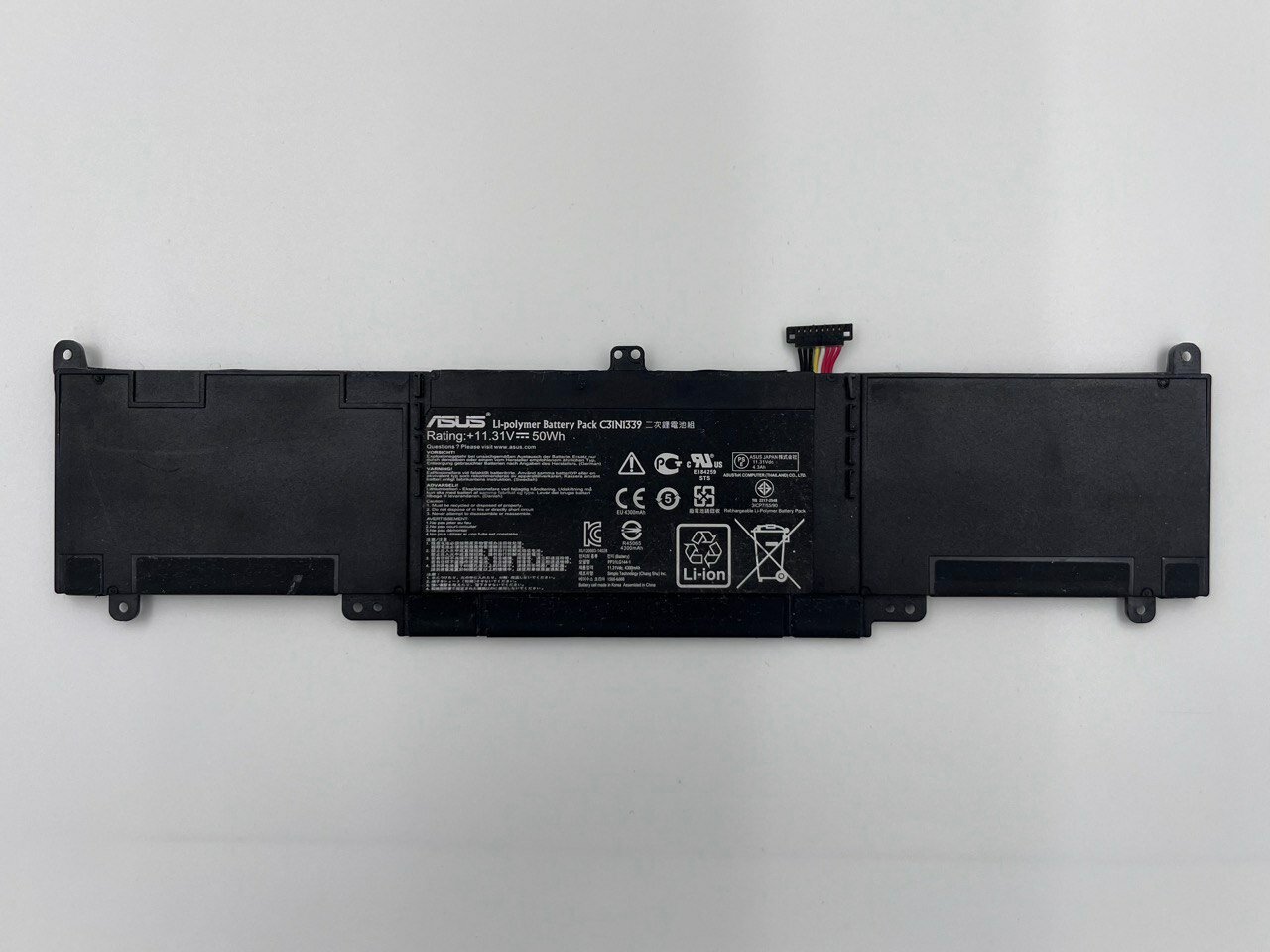 Аккумуляторная батарея C31N1339 для ноутбука Asus UX303, 50Wh, 11.31V