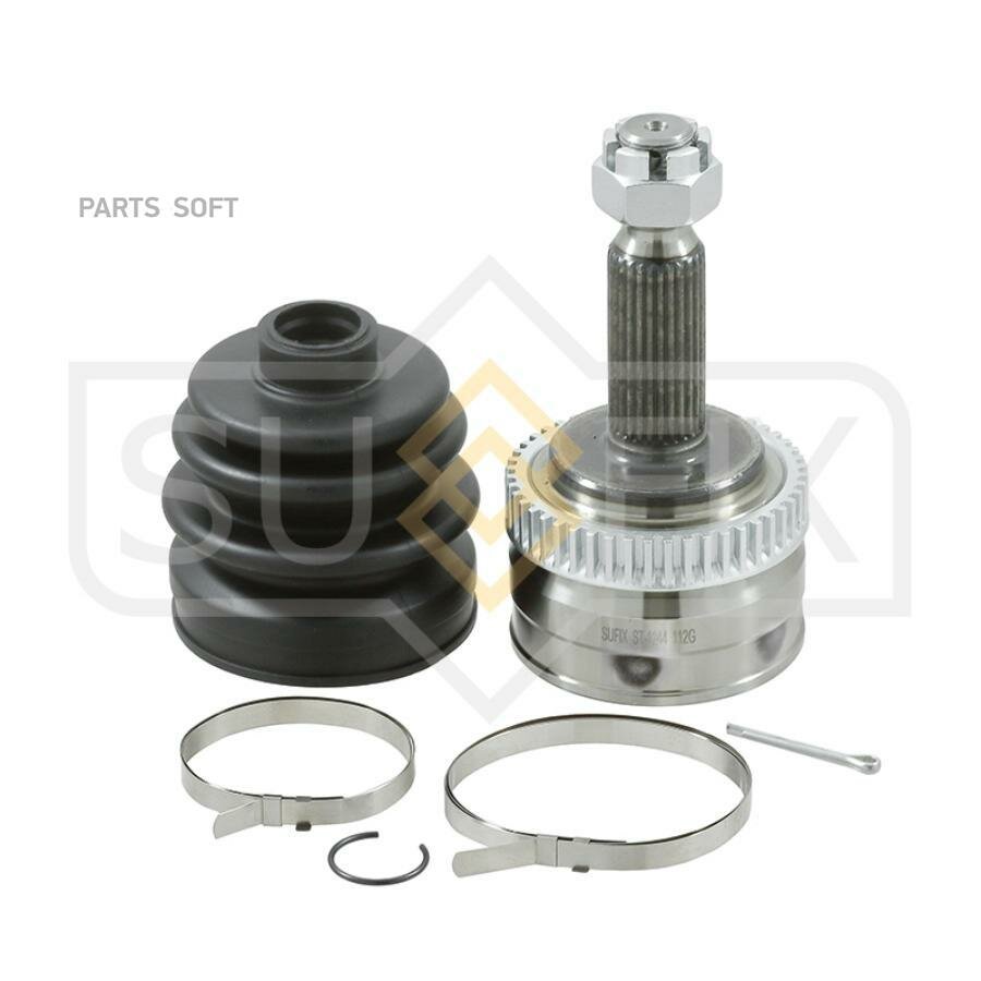 ШРУС наружный передний HYUNDAI Tucson(JM) 2.0-2.0D 04-12 к-т пыльн.+хомуты, без смазки SUFIX арт. ST-1244