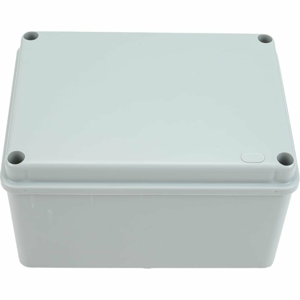 IEK Коробка КМ41261 распаячная для о/п 150x110x85мм IP44 RAL7035, гладкие стенки UKO11-150-110-085-K41-44