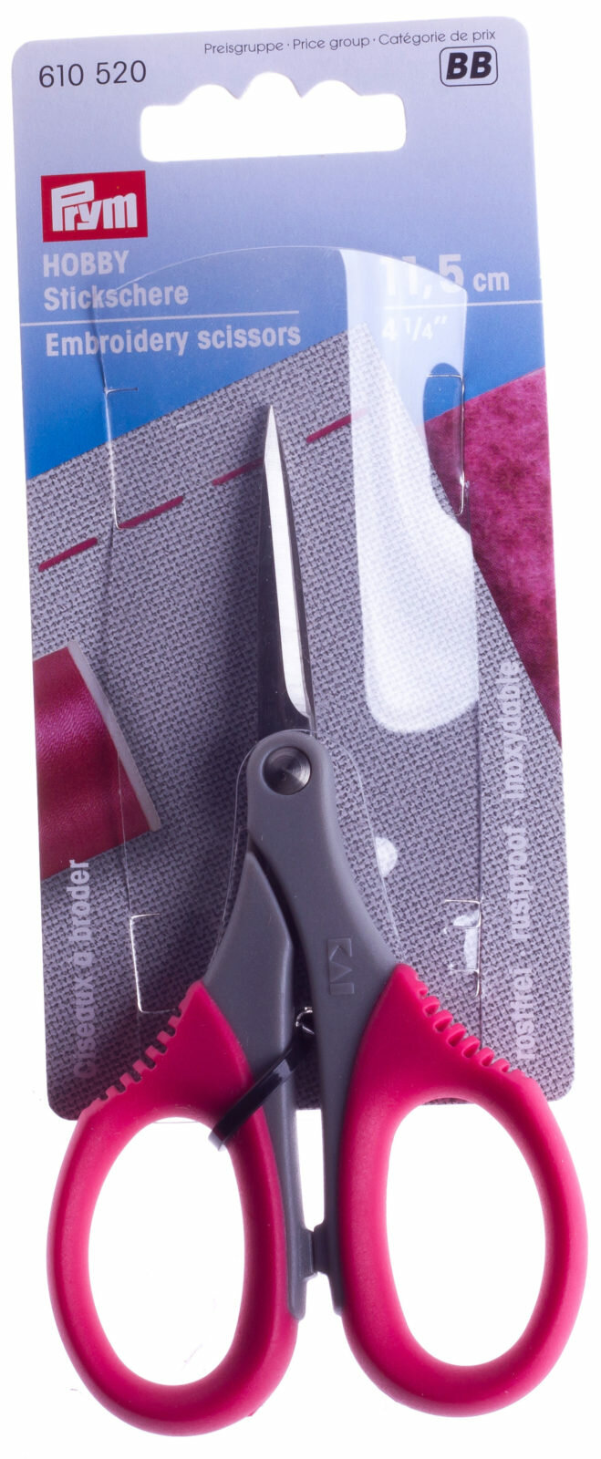 610520 Hobby Ножницы для вышивания, 4 1/2 дюйма, 11,5 см Prym - фото №10