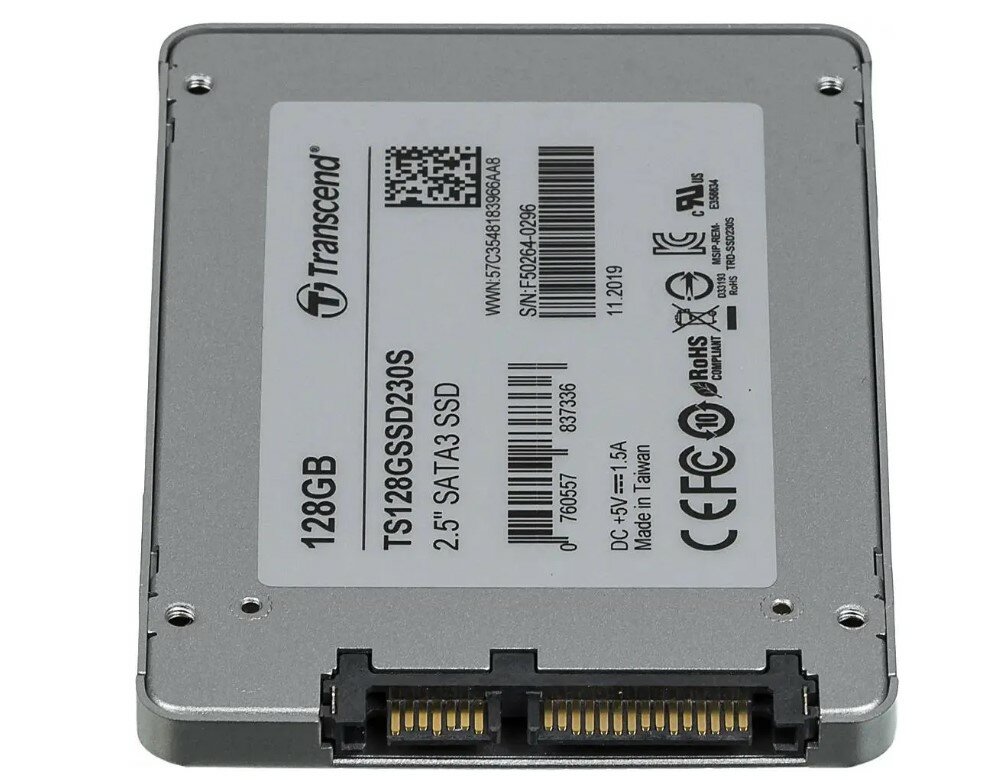 Твердотельный накопитель Transcend SSD230S 128 ГБ SATA TS128GSSD230S