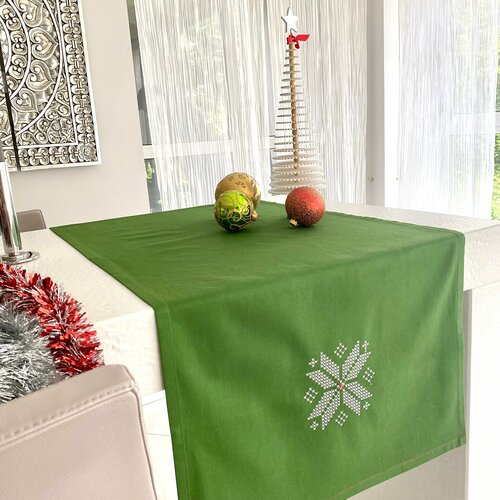 Дорожка ULULA NORWAY 50х140 хлопок/вышивка