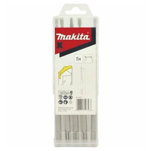 Набор буров MAKITA SDS-Plus Centering Tip 10х110, 5 шт