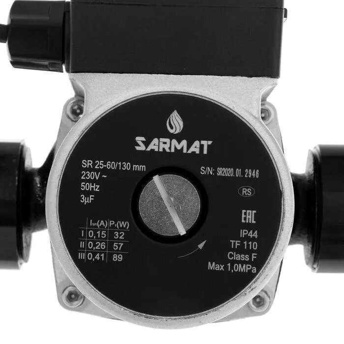 Насос циркуляционный SR 25/6-130 сармат Ц0000078176 — фото 3