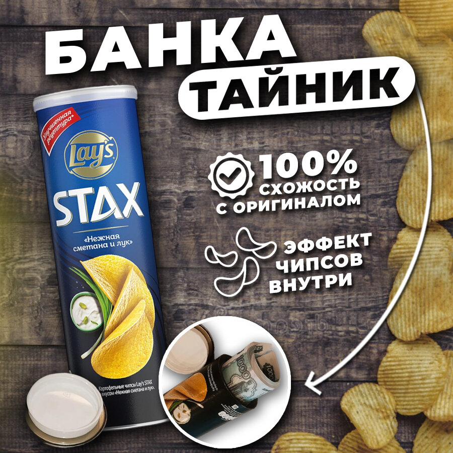 Банка Lay's. Тайник. Банка тайник (сейф).