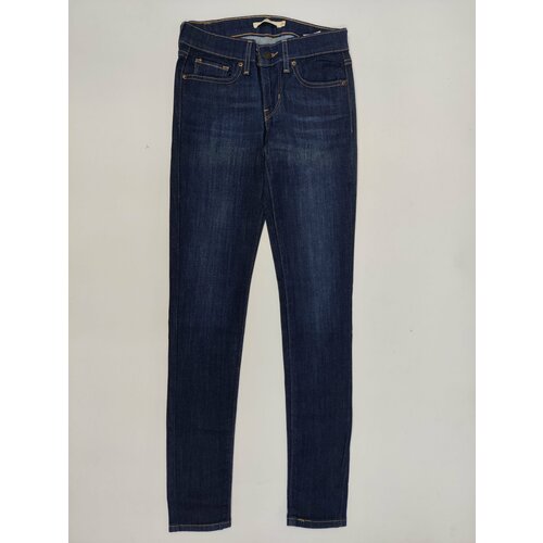 фото Джинсы скинни levi's, размер 24/28, синий