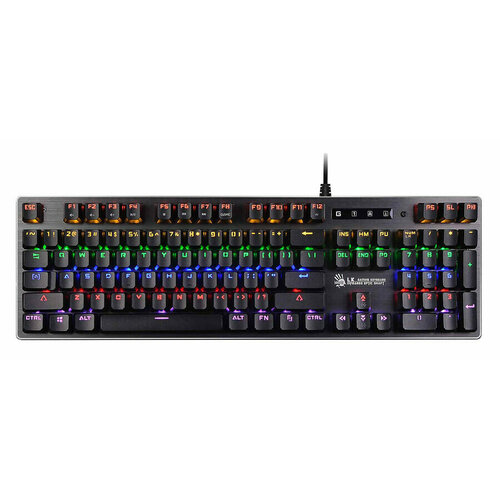 Клавиатура A4Tech Bloody B760 Neon серый orange switch 539500₽