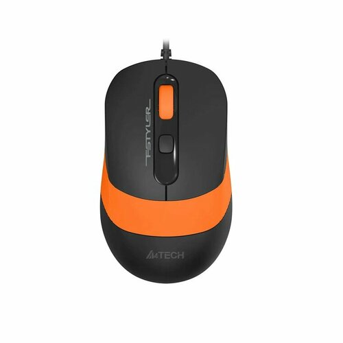 Мышь A4Tech FM10S silent черныйоранжевый FM10S USB ORANGE 92900₽