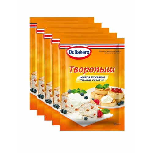 фото Смесь для творожной запеканки "творопыш" dr.bakers 5 шт. dr. bakers