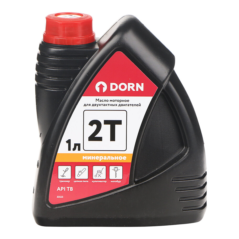 Масло для 2-тактных двигателей DORN API TB минеральное 1 л — фото 2