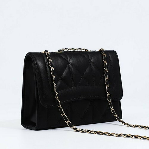 фото Сумка мессенджер сима-ленд, черный