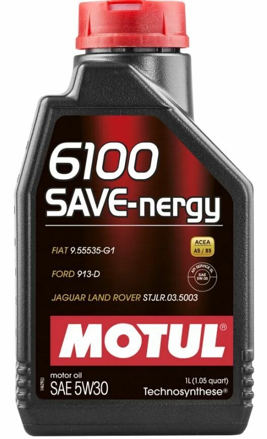 MOTUL Масло Моторное Motul 6100 Save-Nergy 5W-30 Синтетическое 1 Л 112456