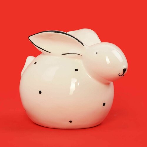 Декор для дома интерьера Кролик Universe Ceramics керамика 12x85x9 см 816₽
