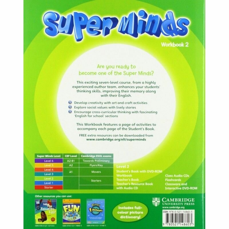 Super Minds. Level 2. Student's Book (+DVD) (книга на английском языке) - фото №3