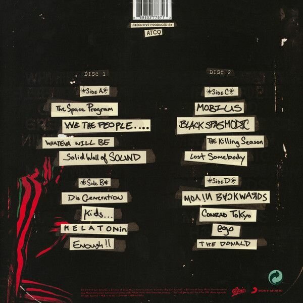 Компакт-диски, Epic, A TRIBE CALLED QUEST - We Got It From Here… Thank You 4 Your Service (CD) - фото №3