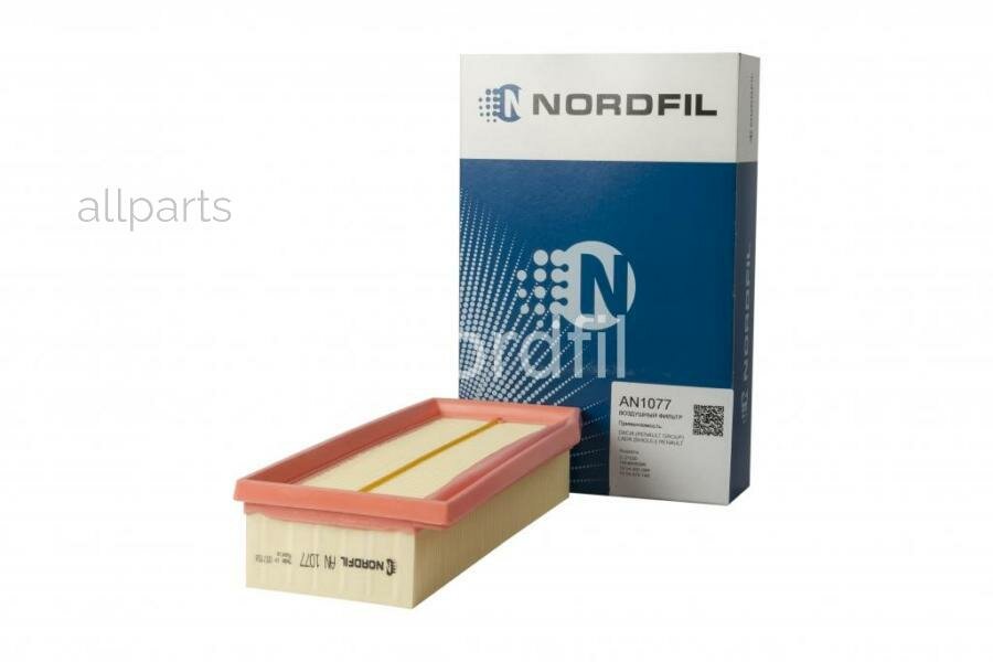 NORDFIL AN1077 Фильтр воздушный LADA Largus Vesta Vesta Cross Vesta SW Vesta SW Cross X-RAY / NISSAN Terrano I