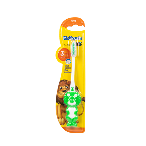 Зубная щетка для детей Mr.Brush Soft Kids 3+ KB32931 1 шт набор mr brush auto совок щетка длинноворсистая