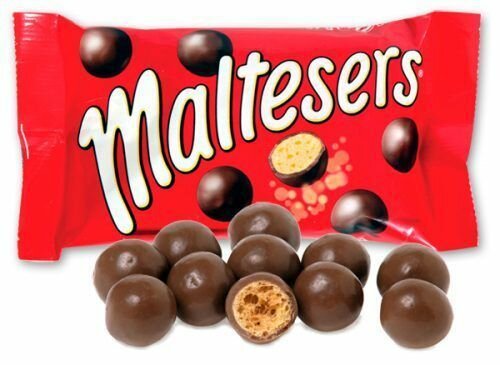 Шоколадные конфеты Maltesers (Великобритания), 37г 2 шт