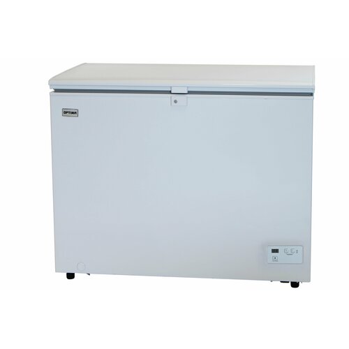Морозильный ларь Optima BD-310WLG класс энергоэффективности A общий объём 302 л режим холодильника дисплей белый 2679000₽