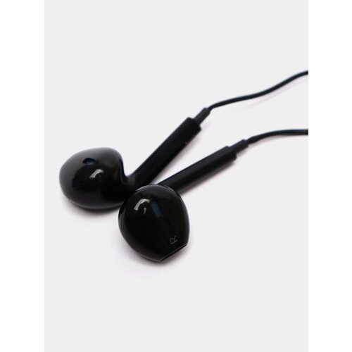 Наушники HOCO M101 Crystal 35мм вкладыши громкость - 12м черный 550₽