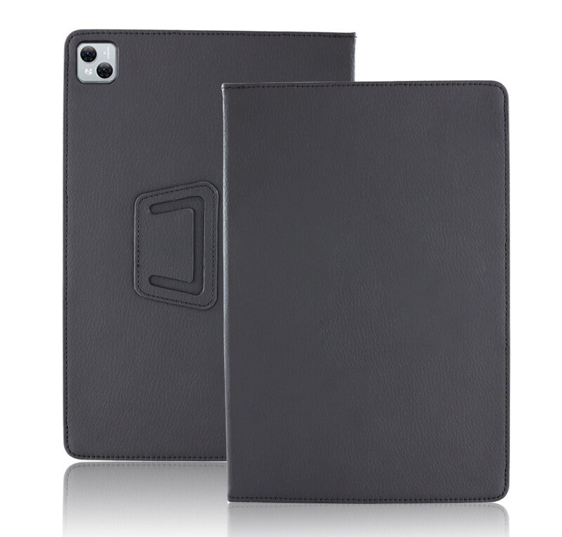 фото Чехол-обложка MyPads для Doogee T10 из качественной импортной кожи с мульти-подставкой, черный