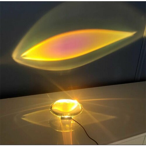 Хрустальная проекционная лампа проектор светильник 