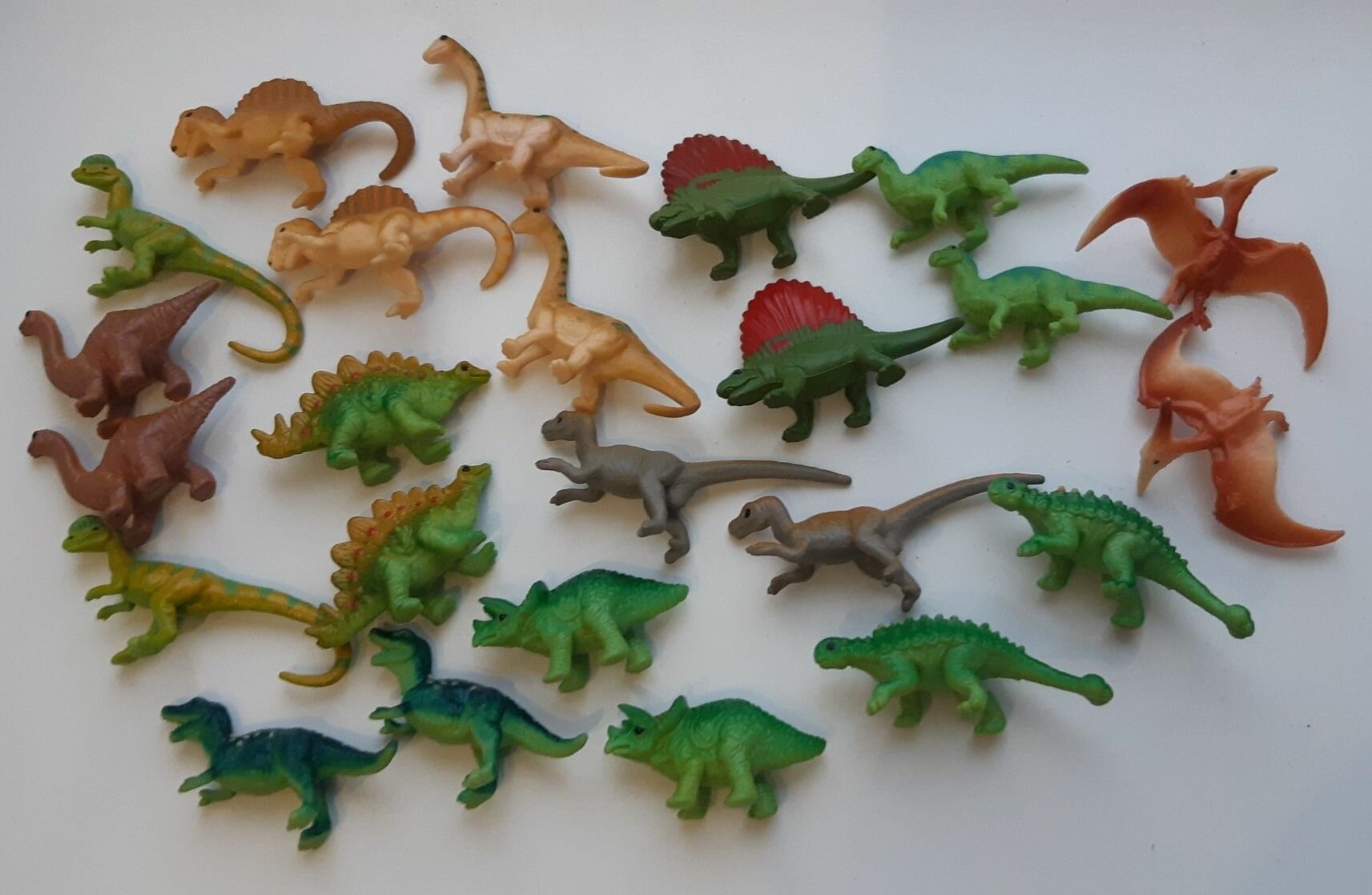 Коврик Paradiso Dino Figuries, 24 шт