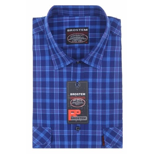 фото Рубашка , размер 39/40, синий shemart