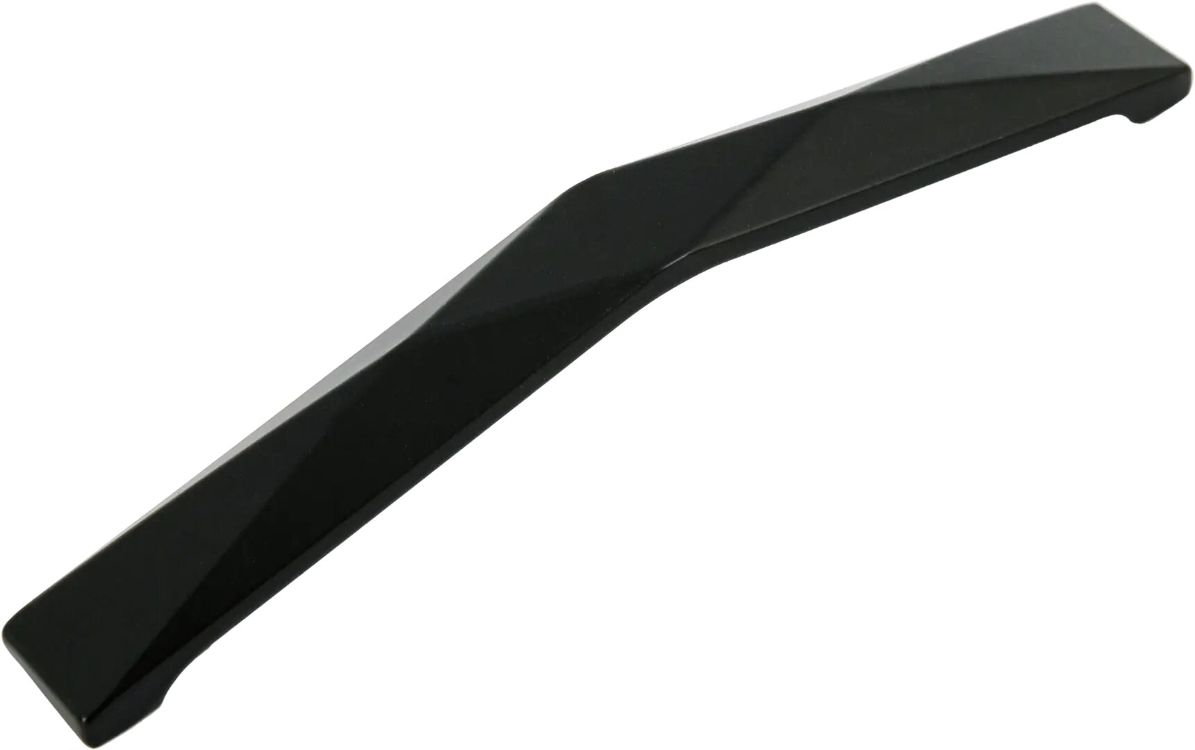 Ручка-скоба мебельная RS-105 128 мм цвет матовый черный