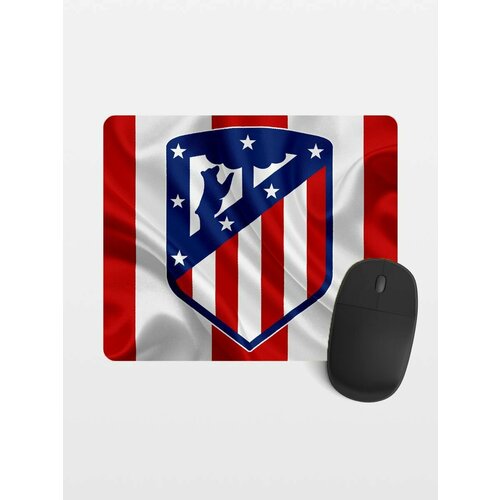 Коврик для мыши ФК Атлетико Мадрид флаг фк атлетико мадрид