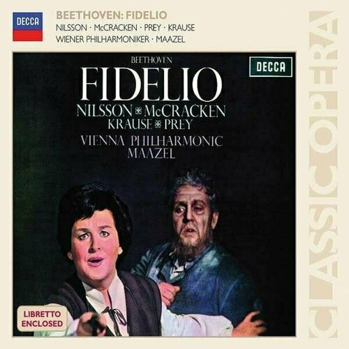 AUDIO CD BEETHOVEN Fidelio. Birgit Nilsson, James McCracken, Hermann Prey, Tom Krause, Wiener Philharmoniker / Lorin Maazel. 2 CD gesthuysen anne sei mir ein vater