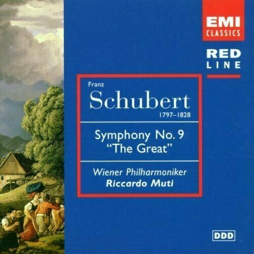 AUDIO CD Schubert - Symphony 9 in C. Muti and Vienna Philharmonic schubert lieder ameling baldwin and jansen