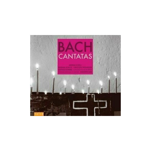 AUDIO CD Bach: Cantatas. Coin. 1 CD bach w f cantatas 300th anniversary of wilhelm friedemann bach first recording of rediscovered cantatas