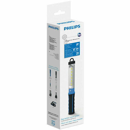 Фонарь LPL20 RCH10 LED LAMP 220V PHILIPS (блистер 1 шт.) PHILIPS-LPL20 светодиодный инспекционный фонарь philips ecopro50 rc520c1